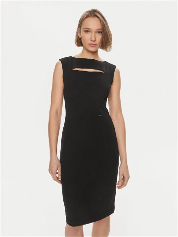 Calvin Klein Koktejlové šaty K20K207035 Černá Slim Fit