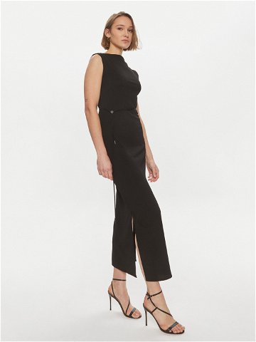 Calvin Klein Letní šaty Crinkled K20K206545 Černá Regular Fit