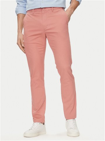 Tommy Hilfiger Chino kalhoty Bleecker MW0MW26619 Růžová Slim Fit