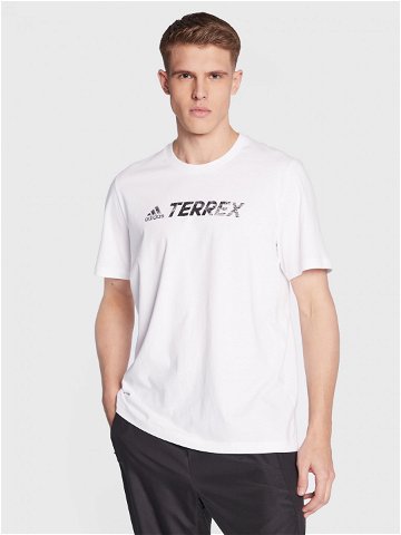 Adidas T-Shirt Terrex Classic Logo HF3285 Bílá Regular Fit