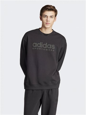 Adidas Mikina ALL SZN Fleece Graphic IW1190 Černá Regular Fit
