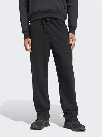 Adidas Teplákové kalhoty Embroidered IS2028 Černá Relaxed Fit