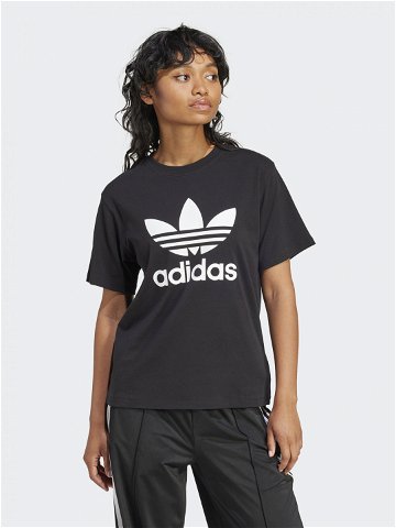 Adidas T-Shirt Trefoil IR9533 Černá Regular Fit