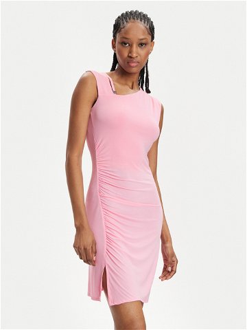 Hugo Každodenní šaty Nalira 50514027 Růžová Slim Fit