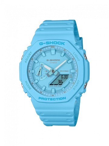 G-Shock Hodinky GA-2100-2A2ER Modrá