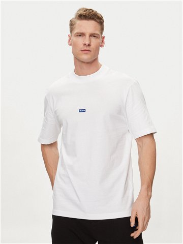 Hugo T-Shirt Nieros 50509991 Bílá Regular Fit