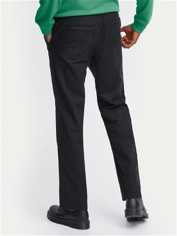 Blend Kalhoty z materiálu 20716614 Černá Straight Fit
