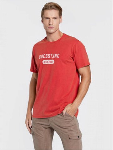 Guess T-Shirt M2YI98 K8FQ0 Červená Regular Fit