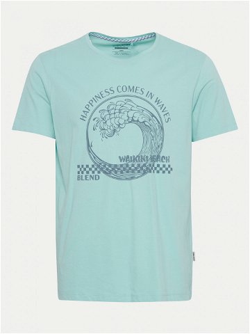 Blend T-Shirt 20716849 Modrá Regular Fit
