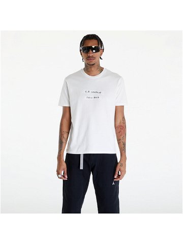 C P Company Short Sleeve T-Shirt Gauze White