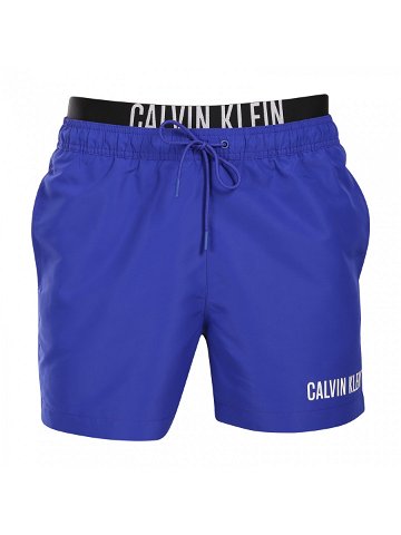 Pánské plavky Calvin Klein modré KM0KM00992-C7N L