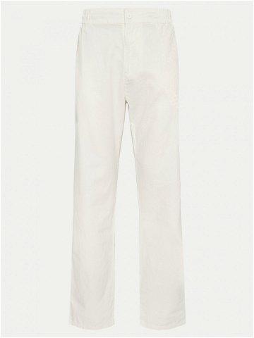 Blend Kalhoty z materiálu 20716614 Bílá Straight Fit