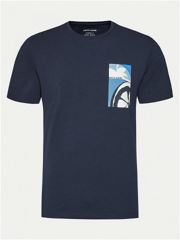 Pierre Cardin T-Shirt 21060 000 2102 Tmavomodrá Modern Fit