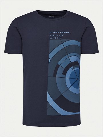Pierre Cardin T-Shirt 21040 000 2100 Tmavomodrá Modern Fit