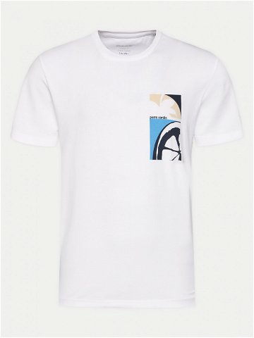 Pierre Cardin T-Shirt 21060 000 2102 Bílá Modern Fit