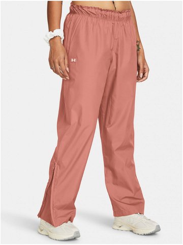 Růžové sportovní kalhoty Under Armour UA Rush OS Woven Pant