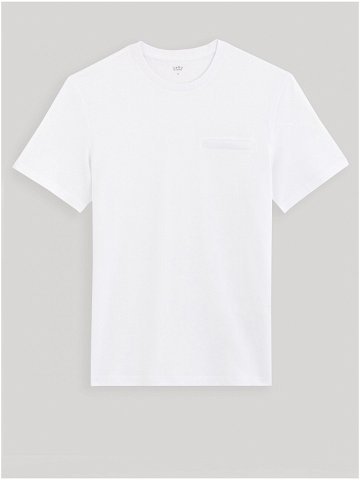 Bílé pánské basic tričko Celio Gepopiff