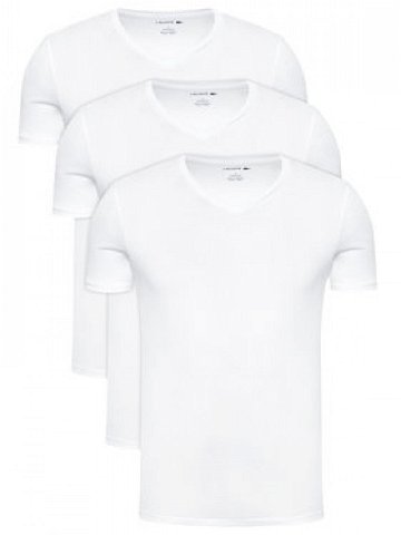 Lacoste 3-dílná sada T-shirts TH3374 Bílá Slim Fit