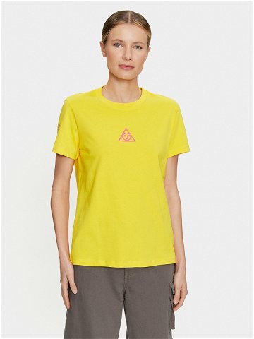 Vans T-Shirt Tri Boyfriend VN0A4SCY Žlutá Regular Fit