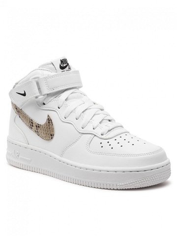Nike Sneakersy Air Force 1 07 Mid DD9625 101 Bílá