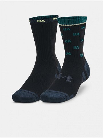 Sada dvou párů ponožek Under Armour UA Perf Cotton Nov 2pk Mid