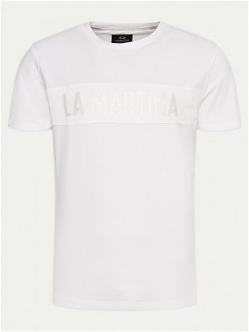 La Martina T-Shirt YMR305 JS324 Bílá Regular Fit