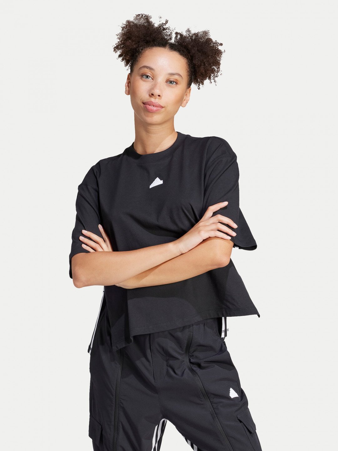 Adidas T-Shirt Dance IN1818 Černá Loose Fit