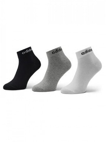 Adidas Sada 3 párů vysokých ponožek unisex IC1306 Barevná