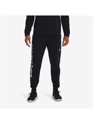 Under Armour Project Rock Terry Jogger Black