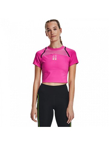 Under Armour Run Anywhere Crop Ss Pink