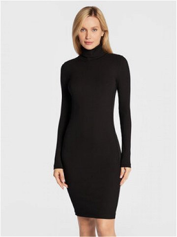 Calvin Klein Úpletové šaty K20K204599 Černá Slim Fit
