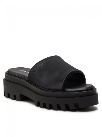 Calvin Klein Jeans Nazouváky Toothy Combat Sandal In Dc YW0YW01339 Černá