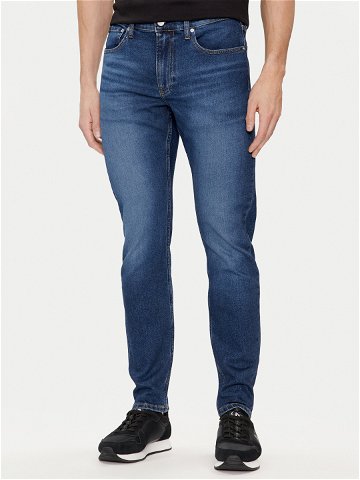 Calvin Klein Jeans Jeansy J30J324849 Tmavomodrá Slim Fit