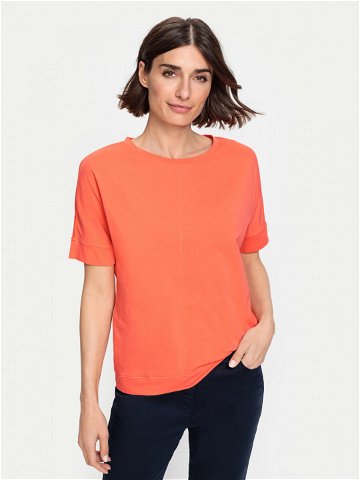 Olsen T-Shirt 11104490 Oranžová Regular Fit