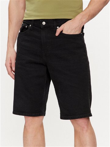 Calvin Klein Jeans Džínové šortky J30J324872 Černá Slim Fit