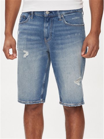Tommy Jeans Džínové šortky Ryan DM0DM19453 Modrá Slim Fit