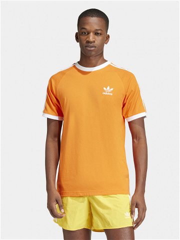 Adidas T-Shirt adicolor Classics 3-Stripes IM9382 Oranžová Slim Fit