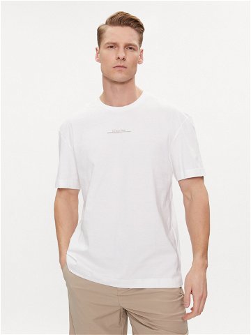 Calvin Klein T-Shirt Linear Back Logo K10K112486 Bílá Regular Fit