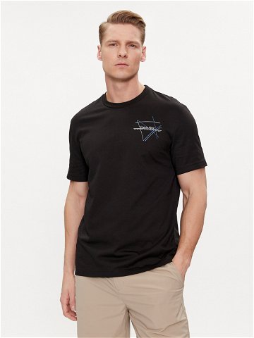 Calvin Klein T-Shirt Linear Graphic K10K112482 Černá Regular Fit