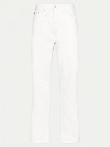 Calvin Klein Jeans Jeansy 90 s J30J325580 Bílá Straight Fit