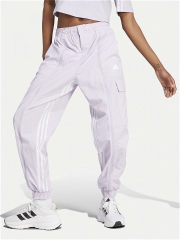 Adidas Teplákové kalhoty Dance All-Gender Versatile IS0907 Fialová Loose Fit
