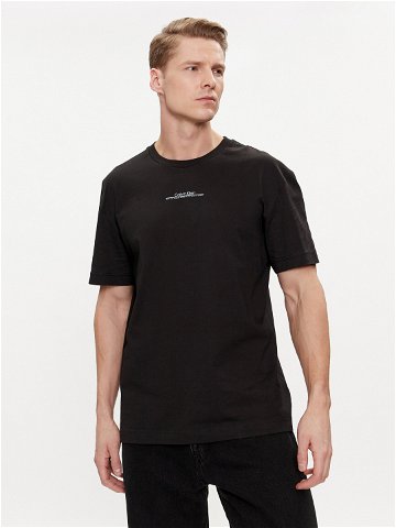 Calvin Klein T-Shirt Linear Back Logo K10K112486 Černá Regular Fit