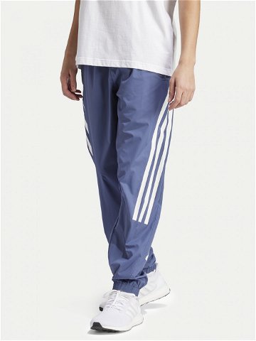 Adidas Teplákové kalhoty Future Icons 3-Stripes IR9239 Modrá Slim Fit