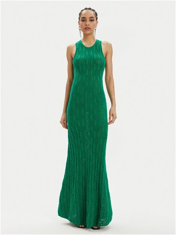 KARL LAGERFELD Úpletové šaty 241W1335 Zelená Slim Fit