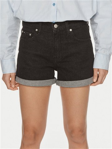 Calvin Klein Jeans Džínové šortky J20J222808 Černá Regular Fit