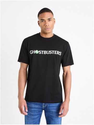 Černé pánské tricko Celio Ghostbusters