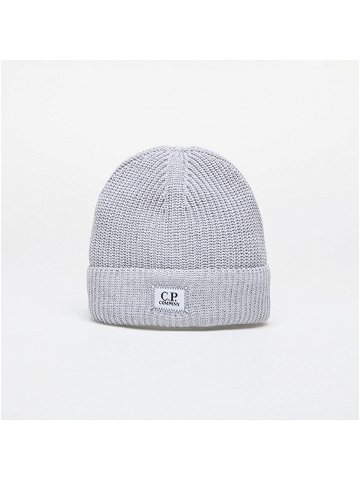 C P Company Knit Hat Grey Melange
