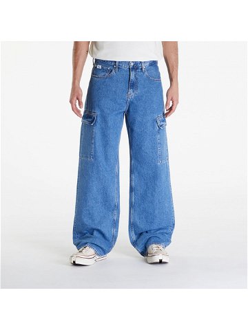 Calvin Klein Jeans 90 S Loose Cargo Jeans Denim Medium