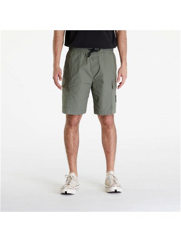 Calvin Klein Jeans Washed Cargo Shorts Green
