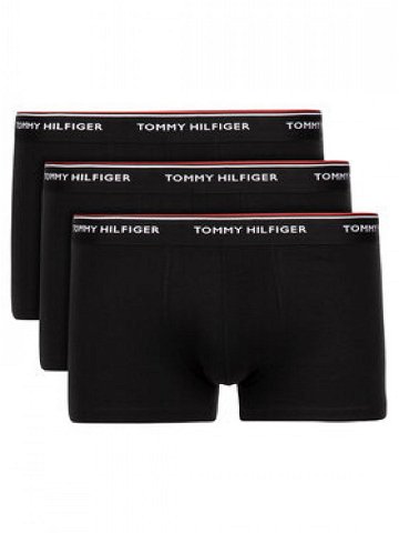 Tommy Hilfiger Sada 3 kusů boxerek 3P Lr Trunk 1U87903841 Černá